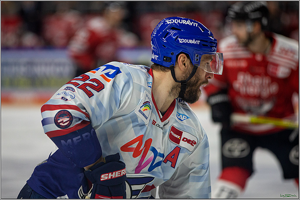 PENNY DEL; Koelner Haie-Adler Mannheim; Koeln, 26.03.2023